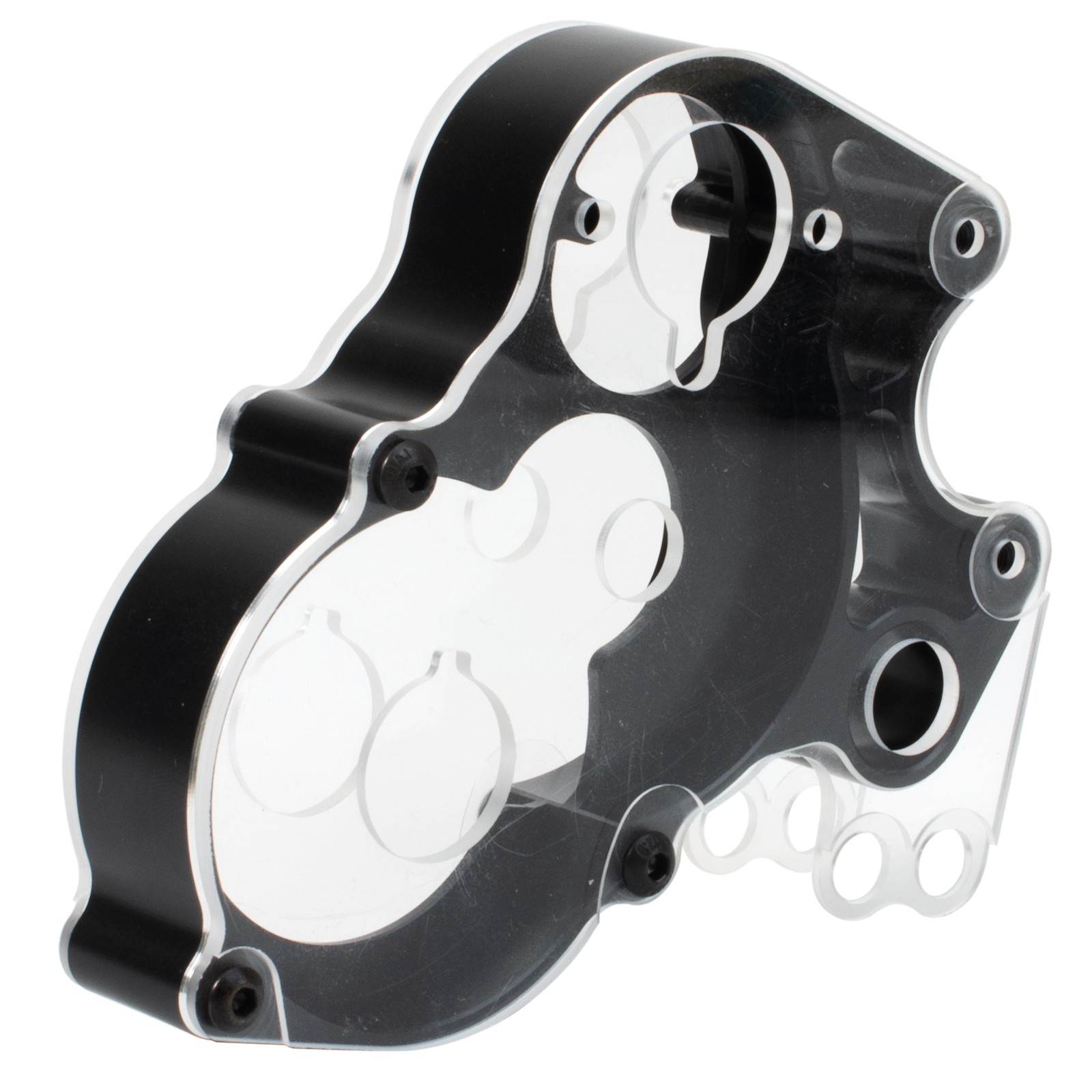 Aluminum Gearbox with Clear Cover for Tamiya 1/10 ORV Monster Beetle Blackfoot