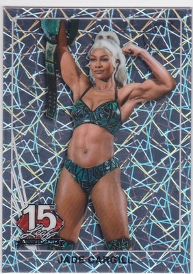 2025 Leaf National 15th Anniversary WWE JADE CARGILL SILVER #2/15 MADE