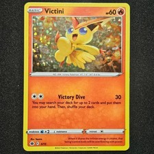 victini pokemon card 5 15 5a/15 Holo McDonalds2022 Karte gnstig kaufen variation to centering Victini Card Prices & Value