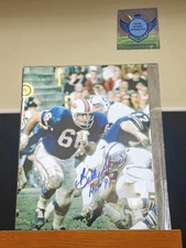 🔥Billy Shaw Signed 11x14 Photo COA 