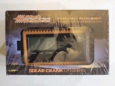 NOAA Solar Crank CR1009 Emergency Weather Alert Radio w/ AM/FM/SW Broadcast