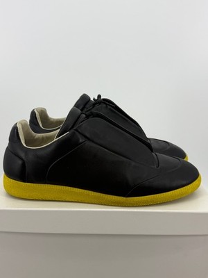 Maison Margiela Future Low Black Leather size 45 (US12) made in Italy
