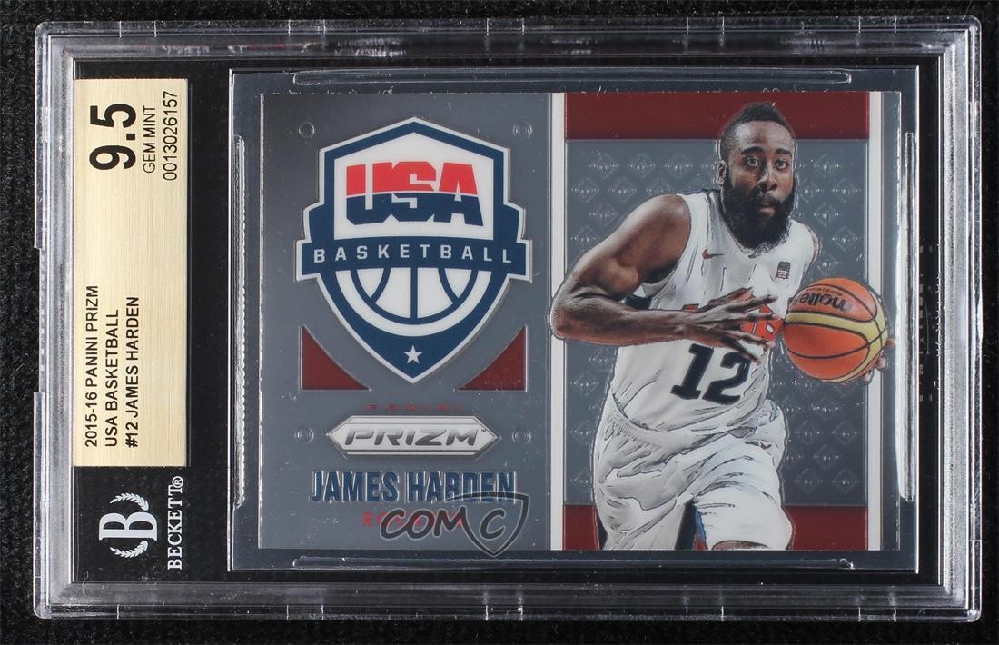 2015-16 Panini Prizm USA Basketball James Harden #12 3c7