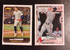 2026 first SI Kids Ernie Clement Blue Jays #1229 + Daulton Varsho RC 2021 #81