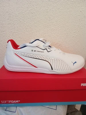 Mens PUMA Driftcat BMW Motorsport , Official Merchandise, White Size 10 ,Bnwt! - Image 1 of 4
