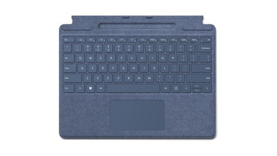 Microsoft Surface Tastatur Blau QWERTY ESP Layout Kompatibel mit Surface Pro 9 8