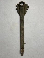 No 121 MILWAUKEE WIZARD 18" BRASS DRUM BUNG WRENCH NON-SPARKING ALL PLUG 1-1/2