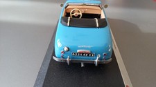 Miniature Starter N7 Panhard Dyna X Berline 1951 - Échelle 1/43, Bleue, Collection