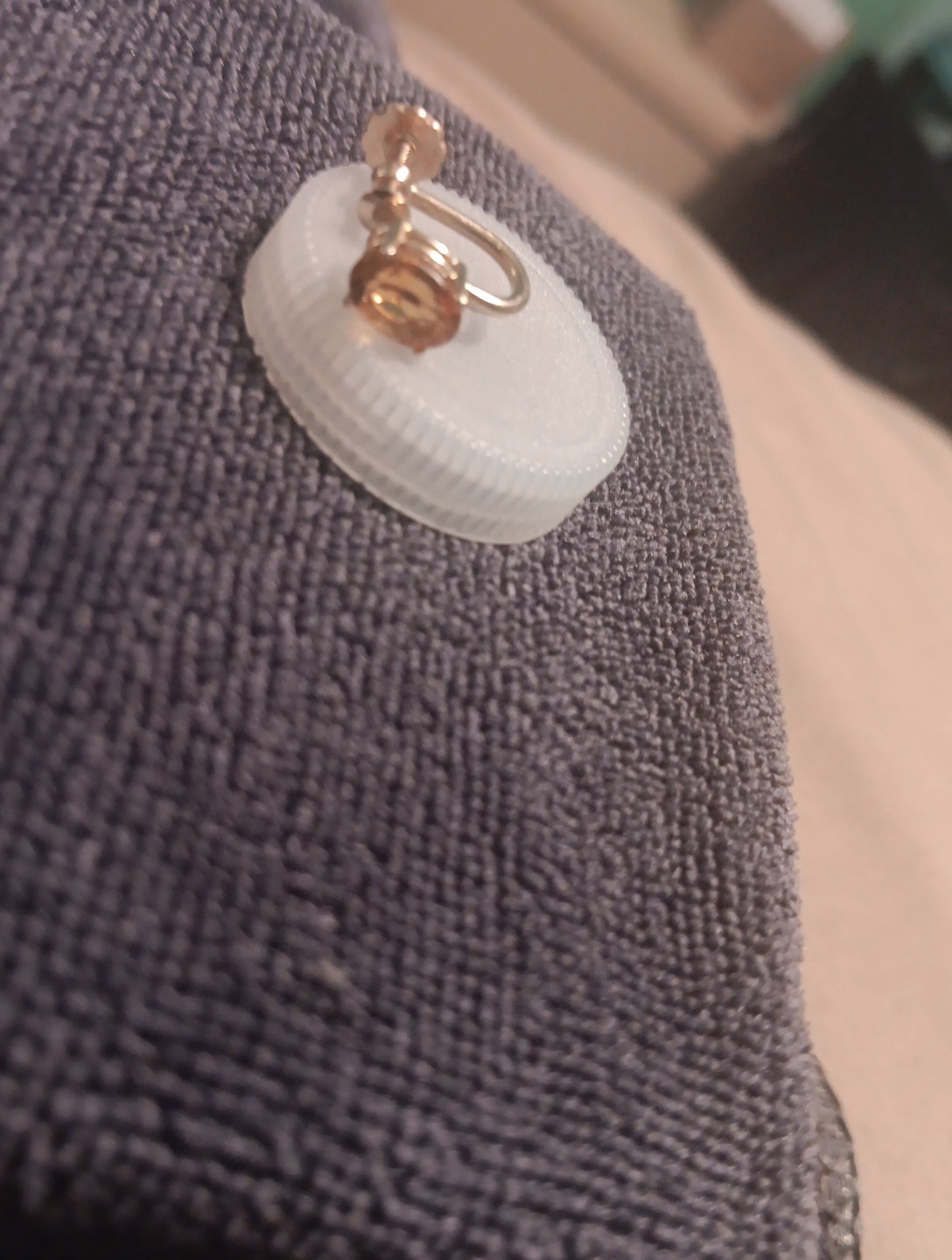 14k Solid Gold Mens Cufflink (Single) - image 14