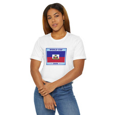 Haiti World Cup Fan Shirt - Haitian Flag Soccer T-shirt