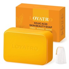 Kojic Acid Turmeric Soap Bar Dark Spots for Face  Body, Deep Cleansing, Gentle