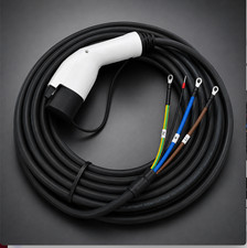 20m EV Charging Cable Heavy Duty Tethered Lead Ref 322B200T1A
