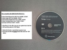 DVD Navigation Mercedes AUDIO 50 NTG4 DEUTSCHLAND FRANCE BENELUX 2017 W212 W207