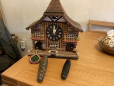 Hand Made Cuckoo Clock Wall Clock Wooden