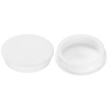 2Pcs Silicone Hole Plug Round Rubber Stoppers for 65mm/2.56" Hole White