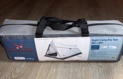 New Bivy Tent Minimalist Ever Dry waterproof Camping Hiking 48 x82  In Carry Bag