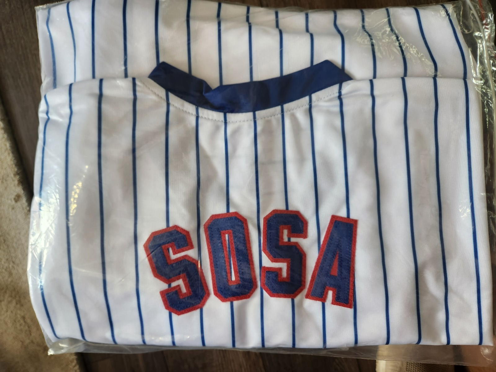 Sammy Sosa Auto Jersey COA Beckett 