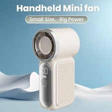 Mini Handheld 5 Speed Adjustable Fan 3600mah High-speed Portable Turbo Pocket