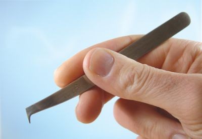 Expo No.6 Angled Tweezers # 79006 - Image 2