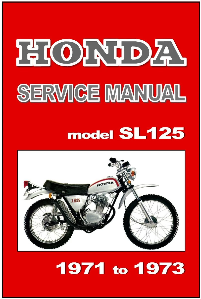 1971 honda sl125 outlet