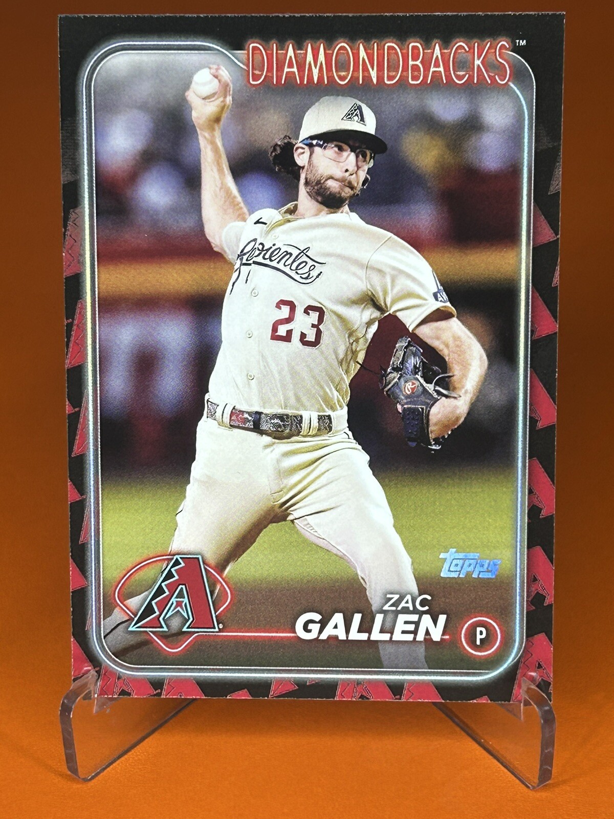 2024 Topps Team Color Variation SSP Zac Gallen #110