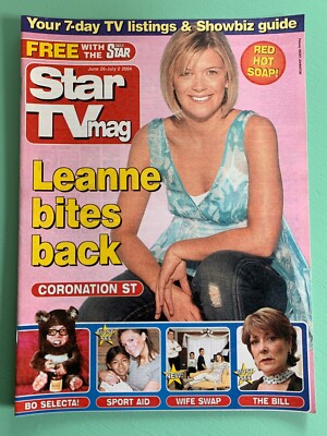 STAR TV MAG 26-June-2004 JANE DANSON Lynda Bellingham Rob Lowe Alec Baldwin (UK)
