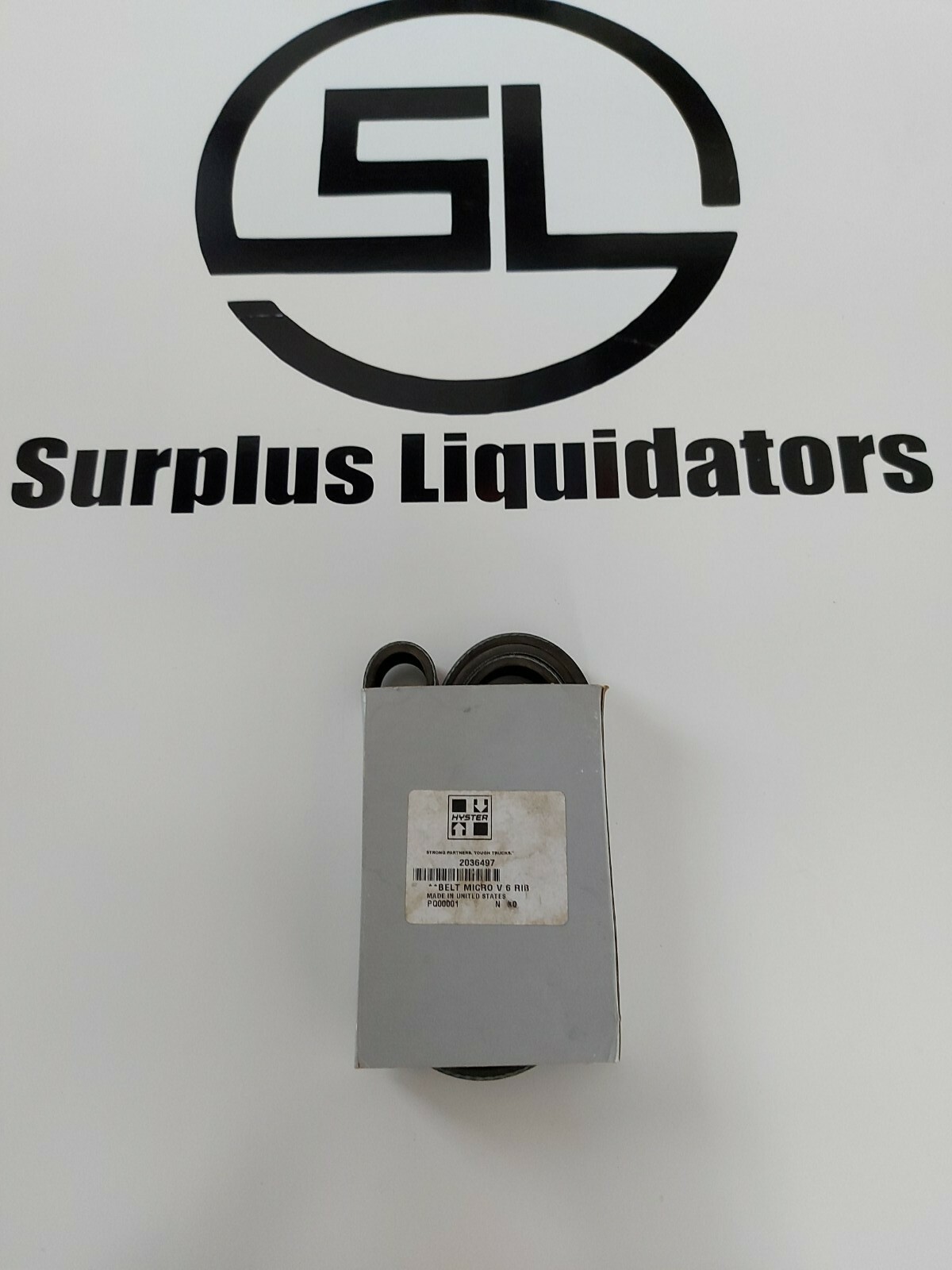 NEW HYSTER 2036497 6 RIB MICRO V-BELT 8500544 7610KKD3. FAST  