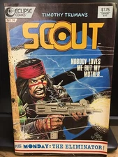 SCOUT #14 (1986) COPPER AGE INDIE ECLIPSE COMICS