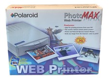 Vintage Polaroid Spectra PhotoMAX Color Web Digital Film Photo Printer In Box