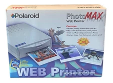 Vintage Polaroid Spectra PhotoMAX Color Web Digital Film Photo Printer In Box