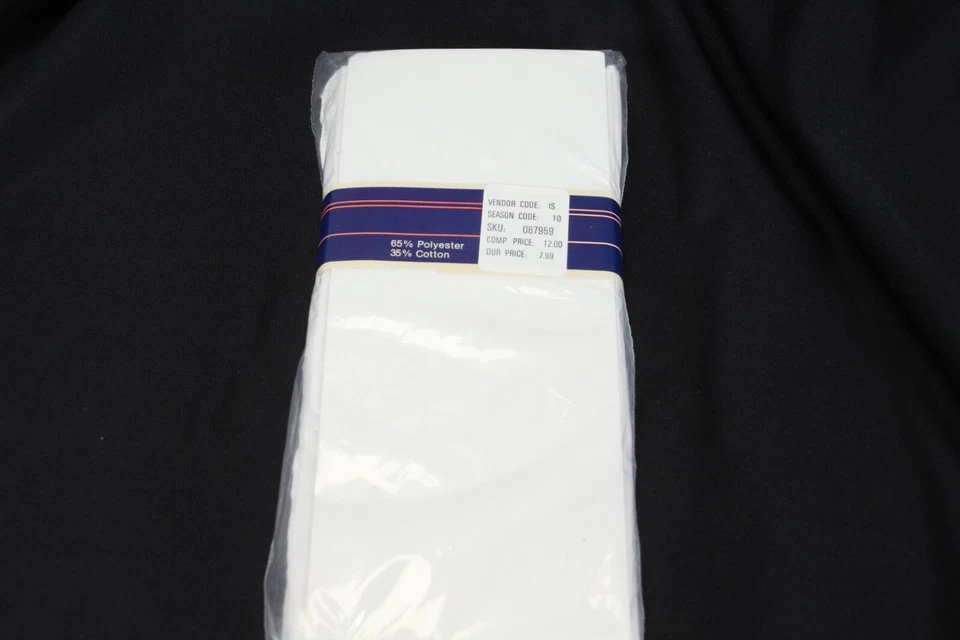 Pañuelos Van Heusen Bonus Docena Nuevo Antiguo Stock Paquete de 13 Foto 4 de 4