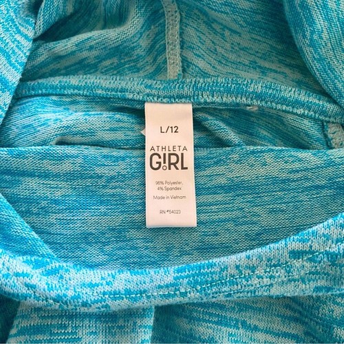 Athleta Girl Hooded Sweater - Size L (12) - Picture 6 of 6