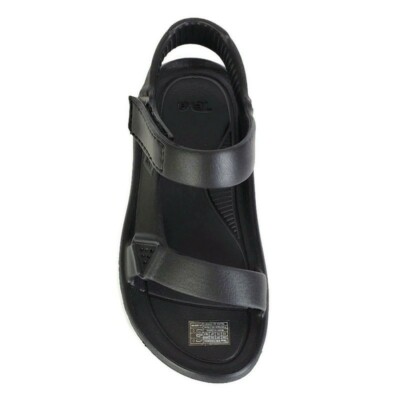 Teva hurricane drift kids waterproof black sandals outdoor  display picture 1