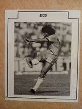 Zico Udine Brazil Brasil Italia Card Football Soccer Football ROOKIE Card 1983
