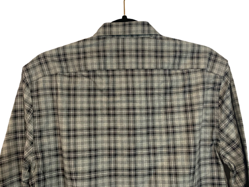 SPORT SHIRT -S- GREY HEATHER LUXE SLIM FIT MAYFIELD by JOHN VARVATOS RETAIL 168 - Picture 4 of 8