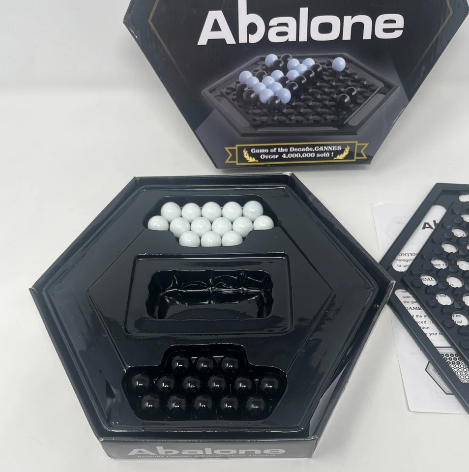 Abalone Marbles Strategic Board Game - Image 3 of 4