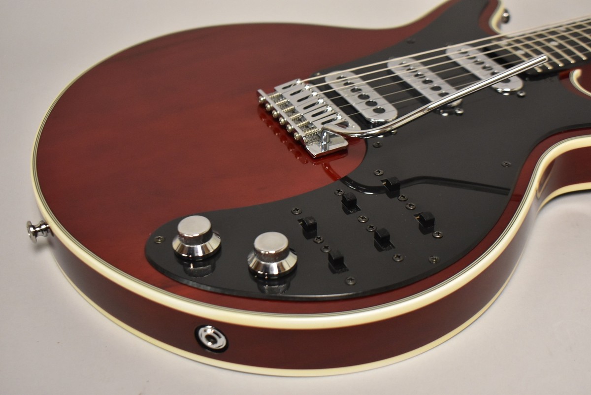 Burns London Brian May Signature Red Special Reissue Cherry Red | eBay