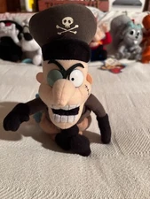 Rocky & Bullwinkle Fearless Leader  Plush 10" Vintage Stuffins CVS w/Tag