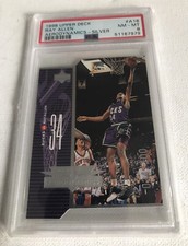 1998-99 Upper Deck AeroDynamics Silver Quantum Die-Cut /100 Ray Allen #A16 HOF