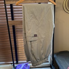 Cherokee Workwear Scrubs Men's Cargo Scrub Pants 4000 Grey 2XL 31  Inseam