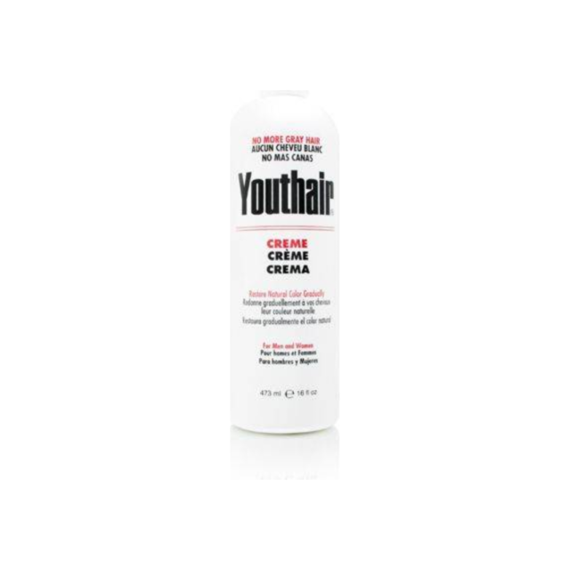 Youthair Creme Gradually Changes Gray Hair 16 Oz