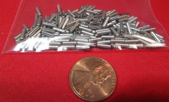 420 Stainless Steel, Slotted Roll Spring Pin, 1/16" Dia x 1/4" Length, 100 pcs