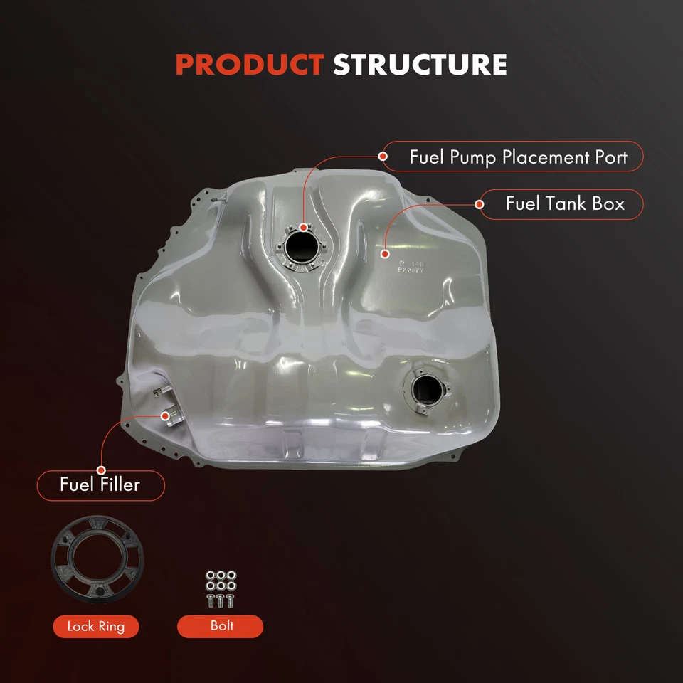 1x Nuevo tanque de combustible de 13,2 galones para Acura Integra 1998-1999 L4 1,8 L 17500ST336 Foto 2 de 4