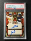 JACKSON & JAISON CHOURIO PSA 8 2024 LEAF METAL DUAL AUTO RED FLOOD REFRACTOR 1/1