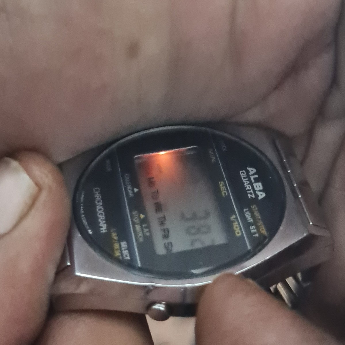 Seiko Alba Y448-6000 Quartz Digital Vintage Men's Watch | eBay