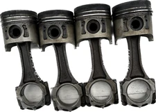 Mazda RF-T OHC 8V FWD 2,0cc Pistons and Connecting Rods Set Used