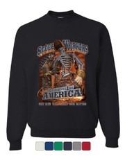 Steel Workers Backbone of America Sweatshirt Welding Iron Metal Sweater