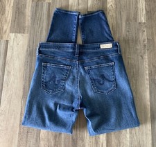 AG Adriano Goldschmied The Legging Ankle Super Skinny Jean Women's 29 Distressed