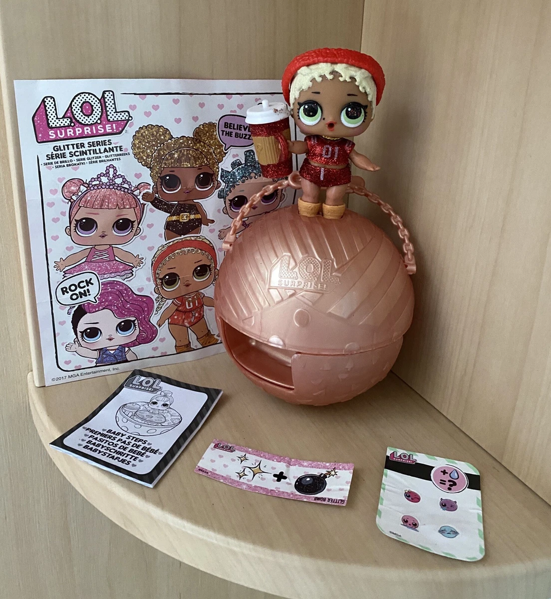 Lol Surprise Glitter Series Original M.C. SWAG DOLL Mint Condition