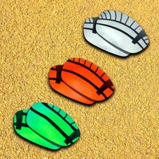 3Pairs Polarized Lenses Replacement for-Arnette Stance AN4020-Silver Red Green